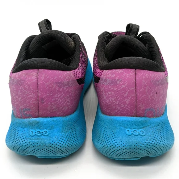 Asics Gel Nimbus Lite 2 Running Shoes Black Purple Blue Women"s Size 9 - Picture 3 of 6